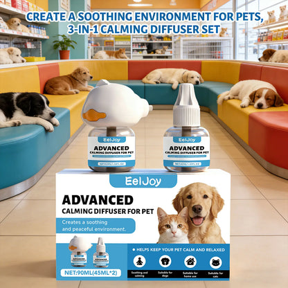 Difusor Calmante para Pets com Feromônios – Reduz Ansiedade e Estresse