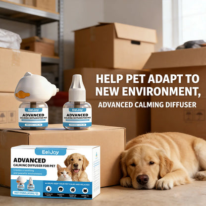 Difusor Calmante para Pets com Feromônios – Reduz Ansiedade e Estresse